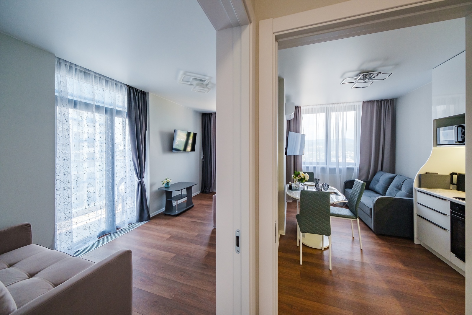 Сочи ждёт! Ваш идеальный отпуск в стильных апартаментах с панорамными видами!