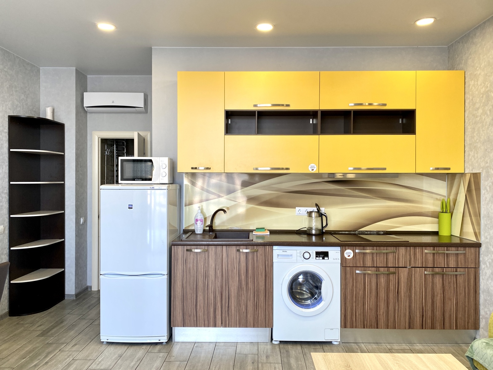 Студия с террасой на первой линии в Сириусе ЕКП 6202