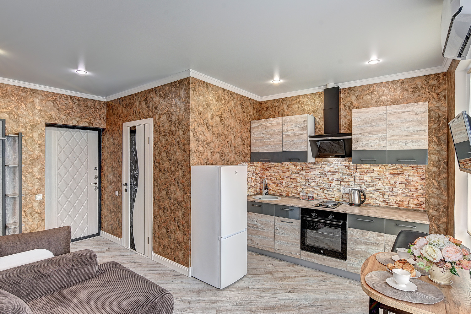 Студия с террасой и видом на море в ЖК Касабланка