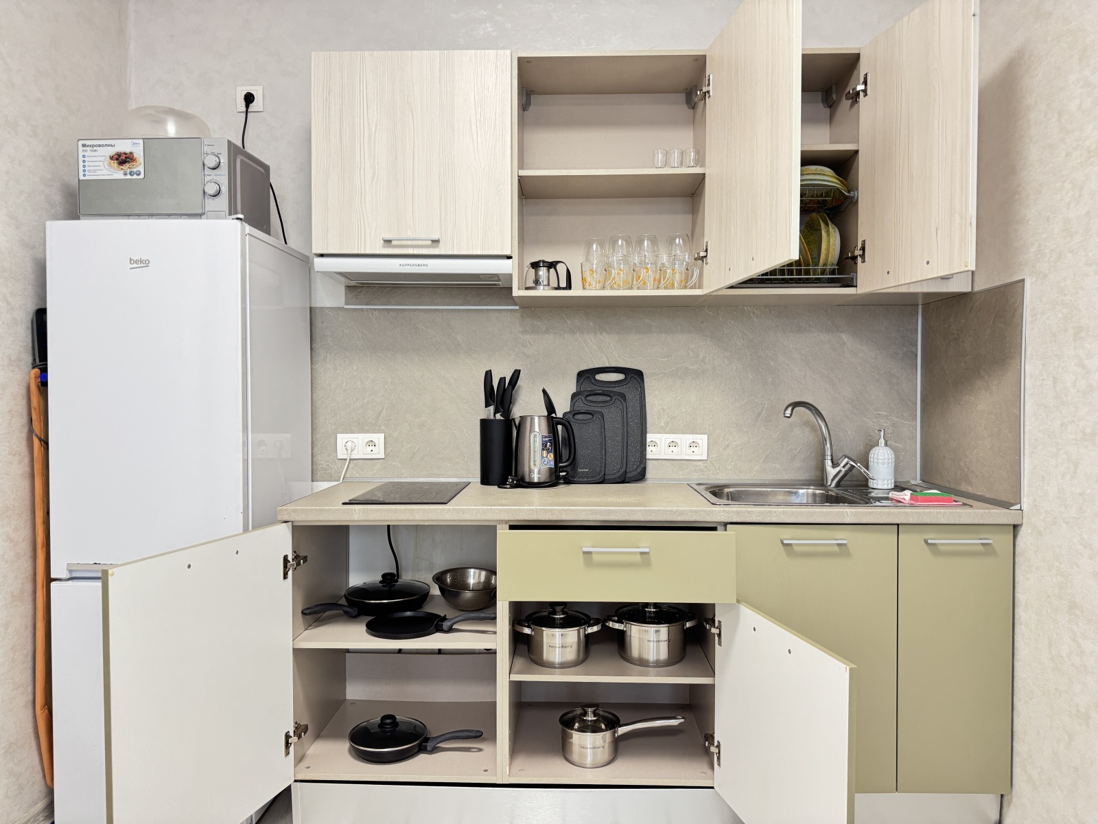 Студия с террасой на первой линии в Сириусе ЕКЛ 6201