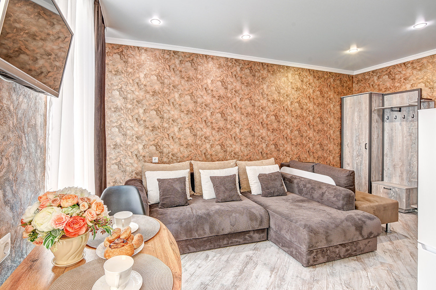 Студия с террасой и видом на море в ЖК Касабланка