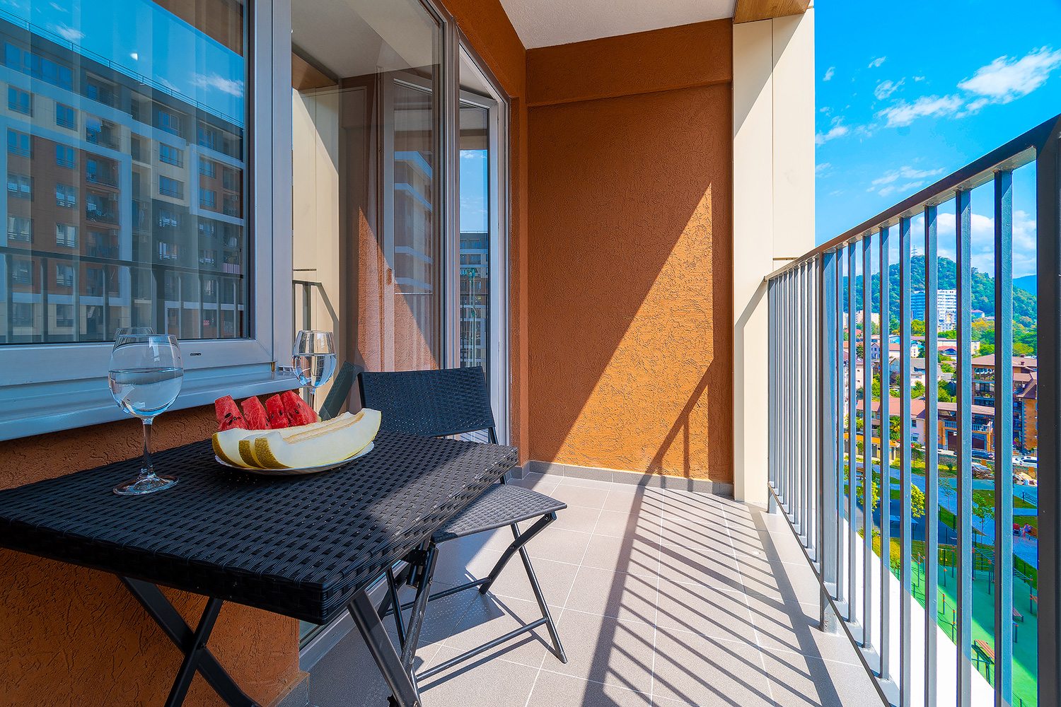 Студия с видом на море первая линия в ЖК Каравелла Португалии