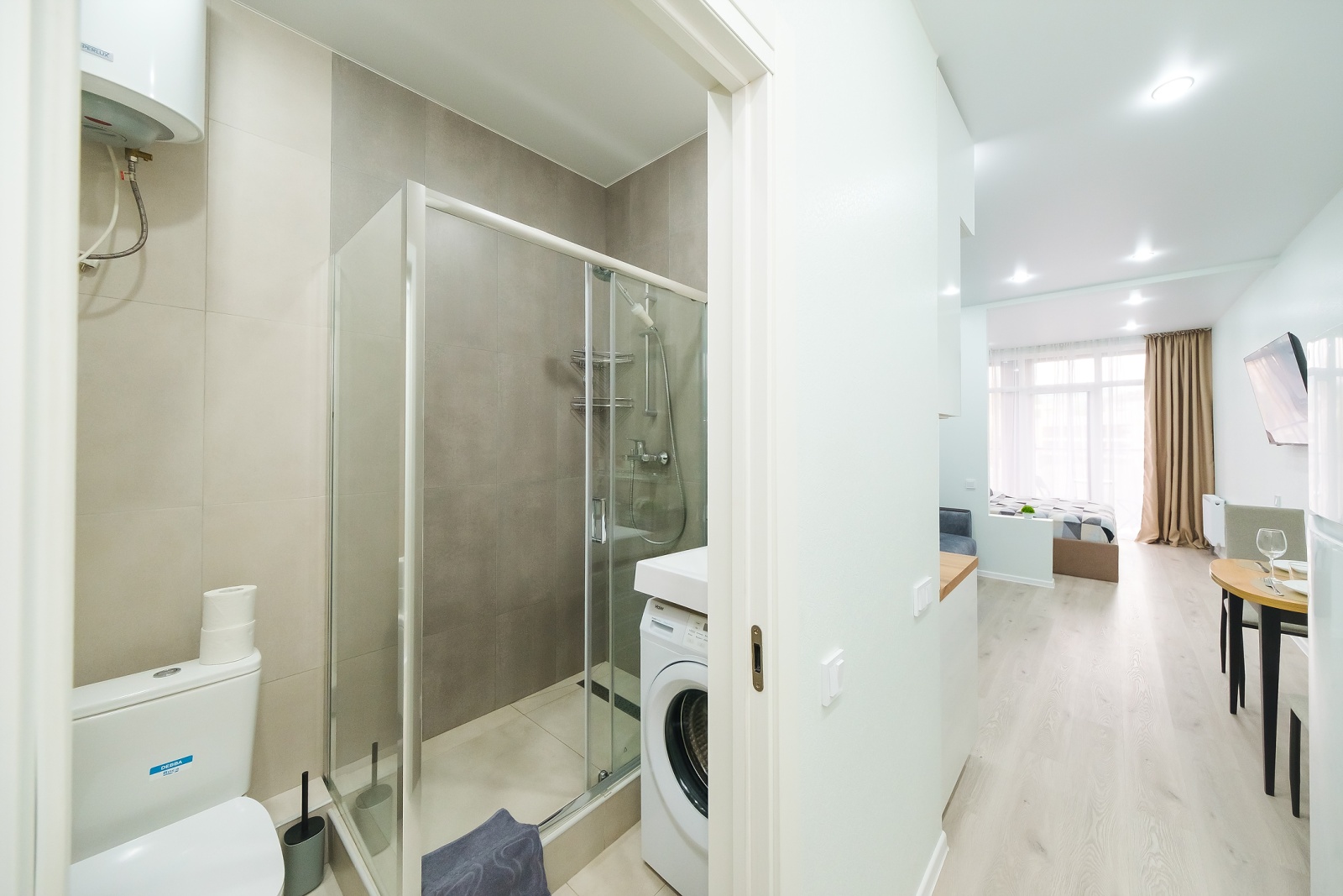 Сдается уютная студия в жилом комплексе бизнес-класса, расположенном в живописном Дагомысе!