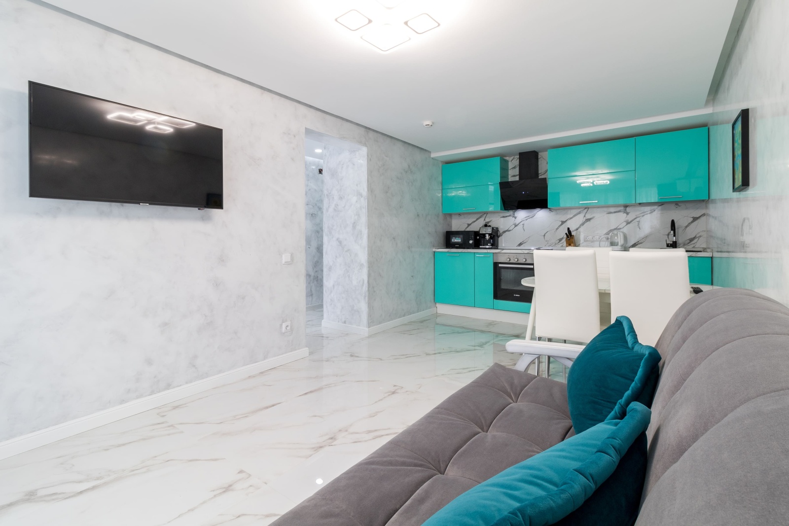 Апартаменты люкс 4-местные с террасой 