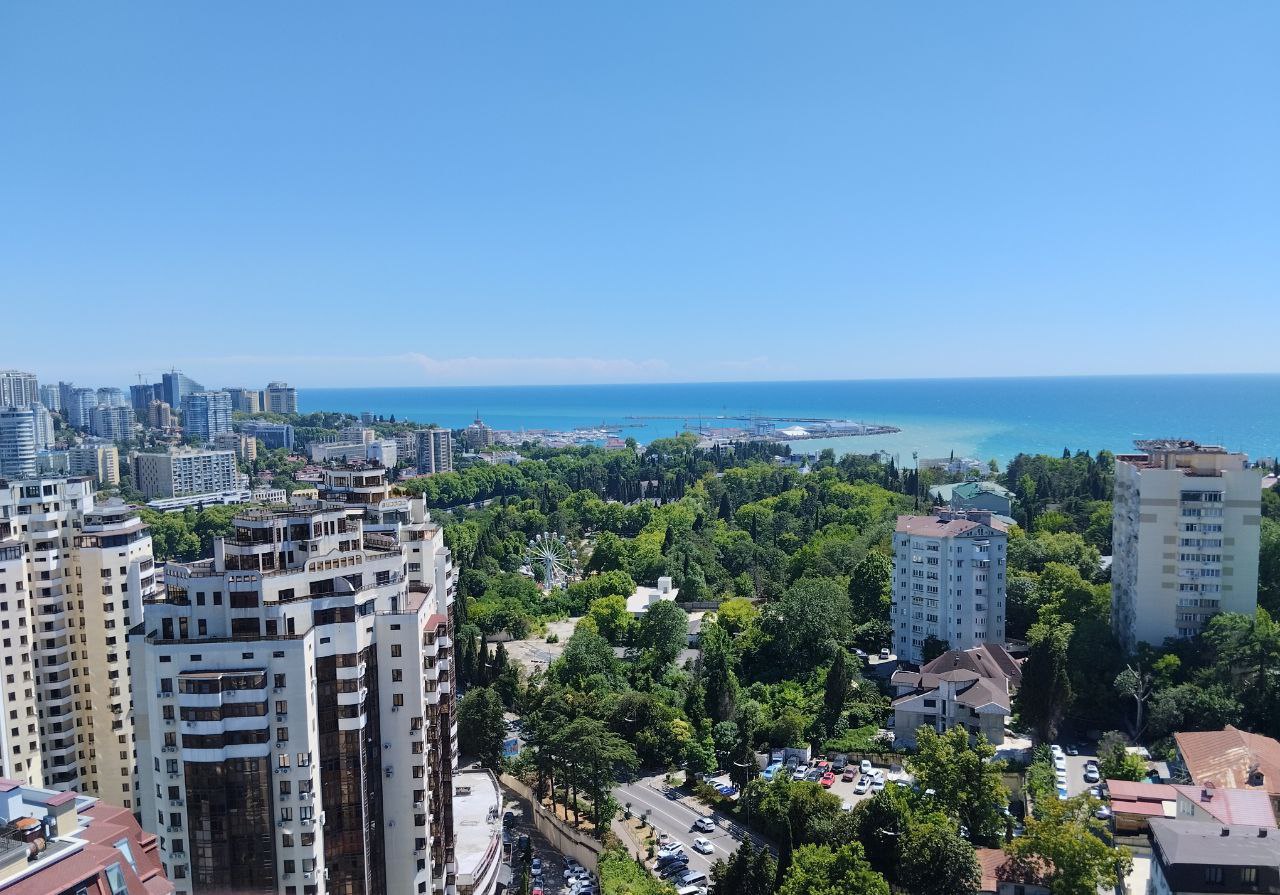 Трехкомнатная квартира с видом на Море. Напротив  Ривьеры.