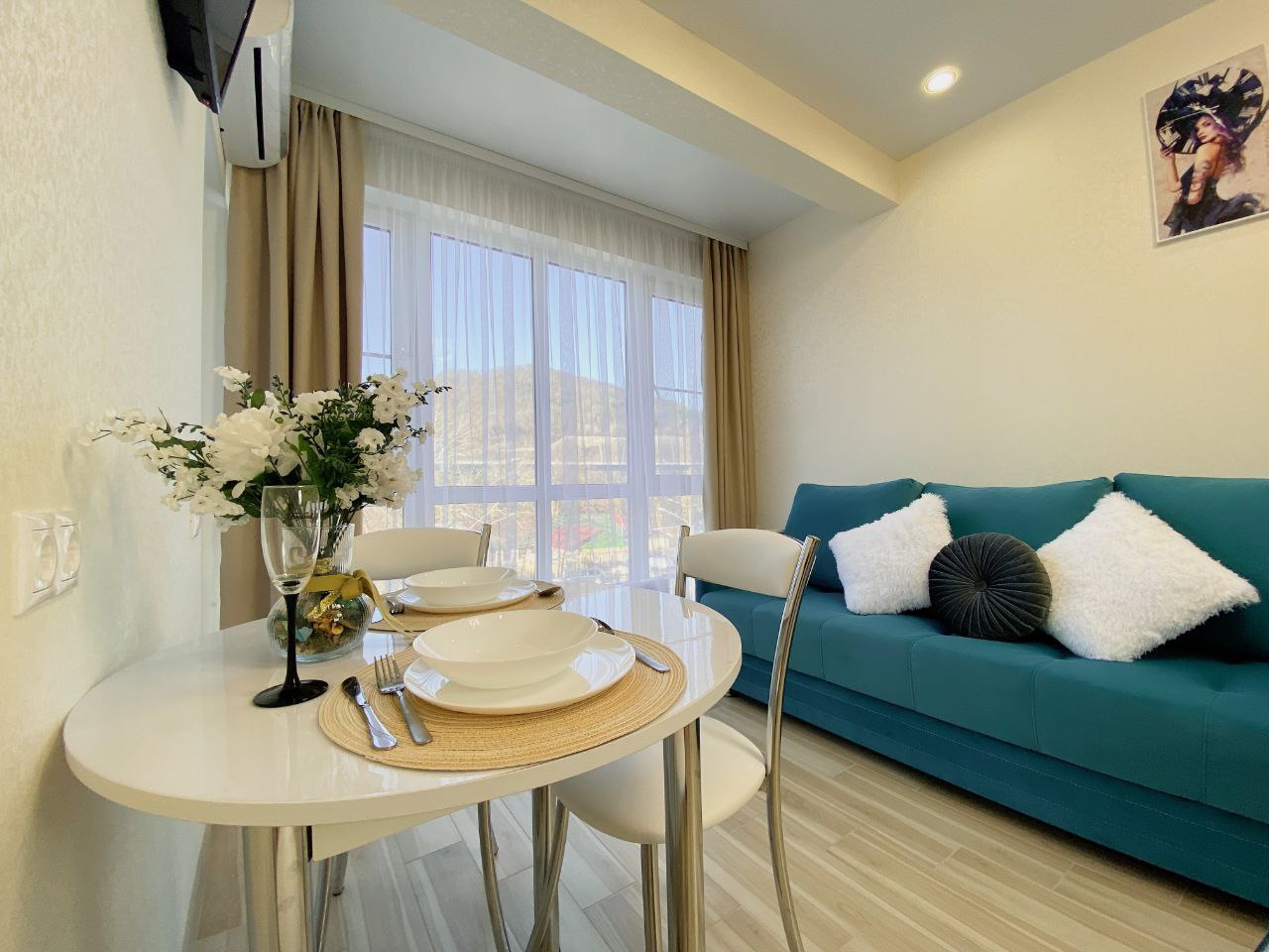 Самая уютная евродвушечка в Сочи, район Мацеста, рядом море и река