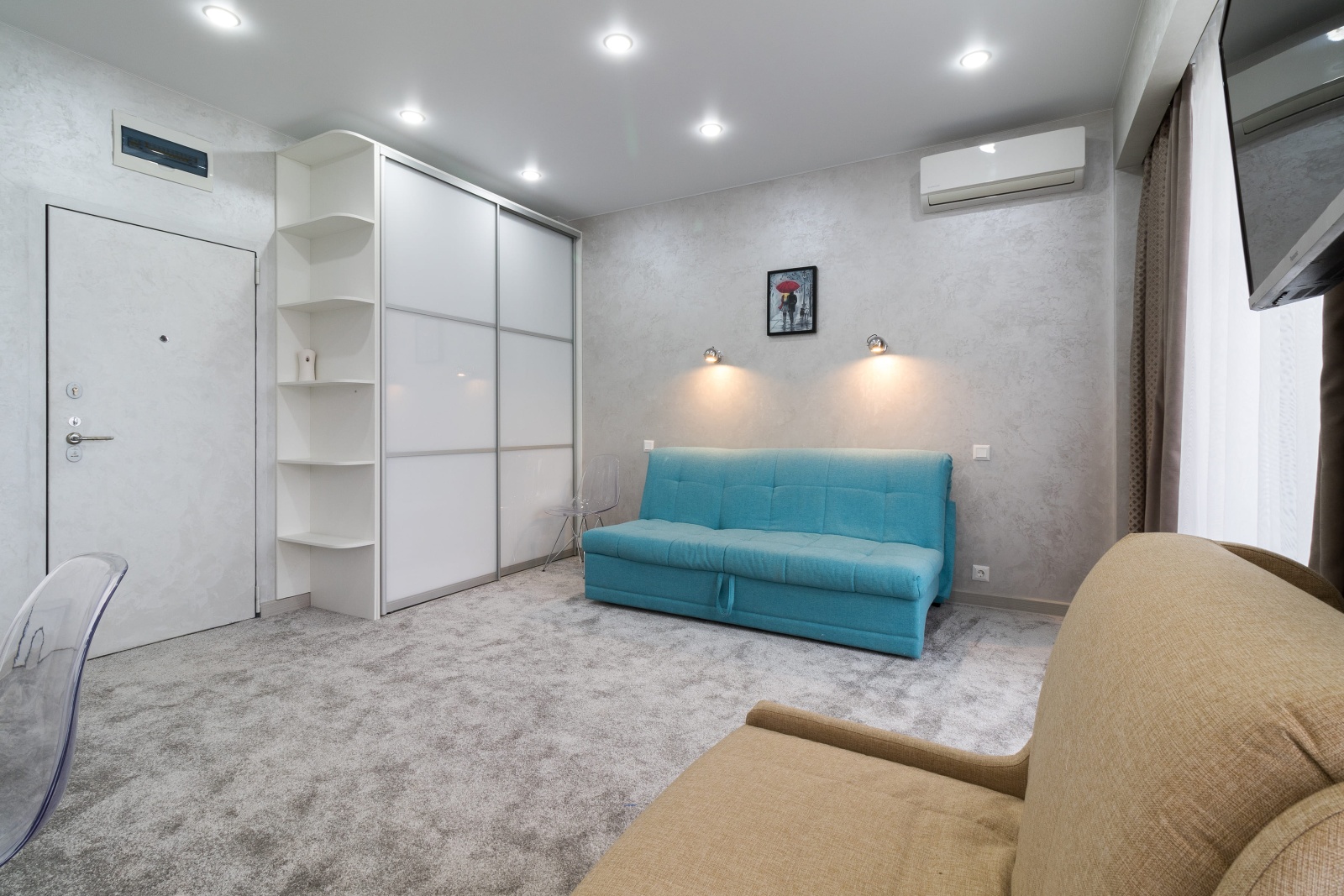 Апартаменты 3-местные с террасой 