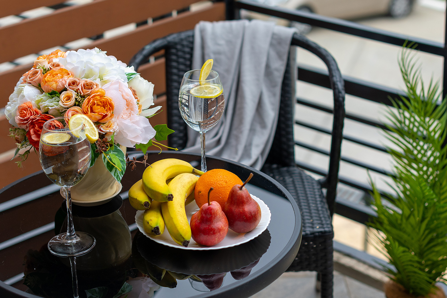 Студия с террасой и видом на море в ЖК Касабланка