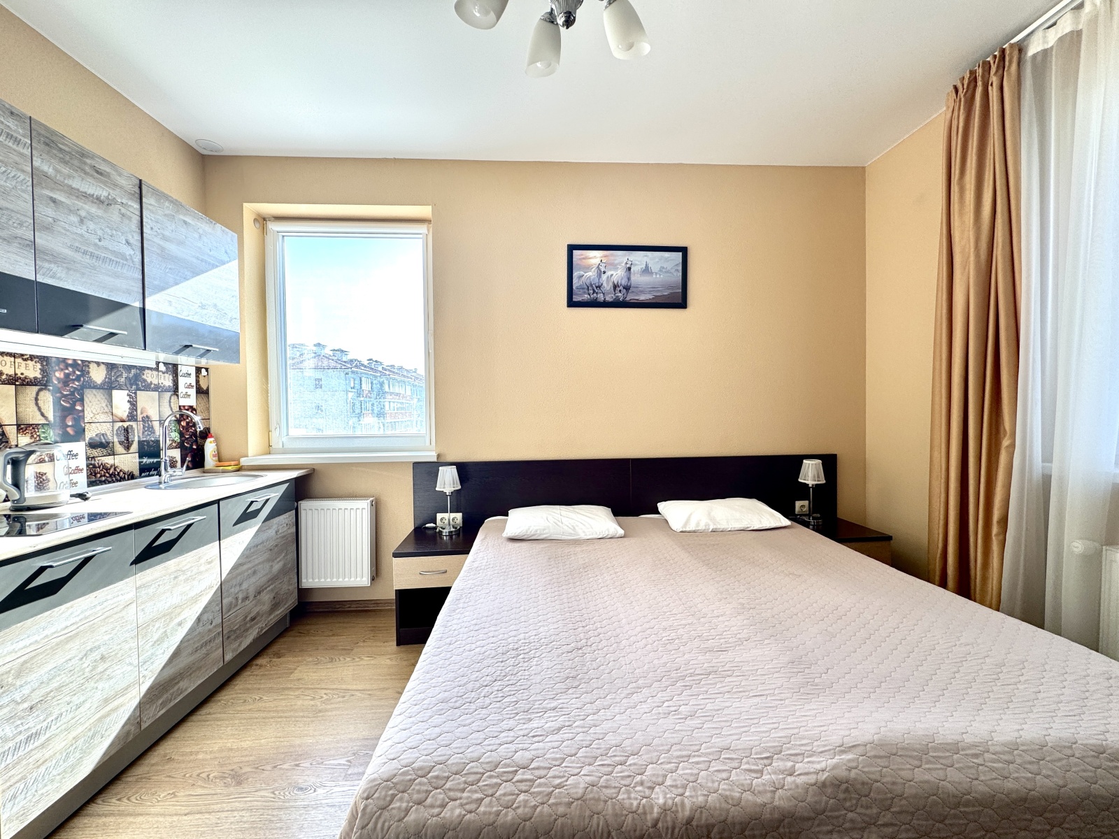 Студия с балконом в Сириусе АС 4-410