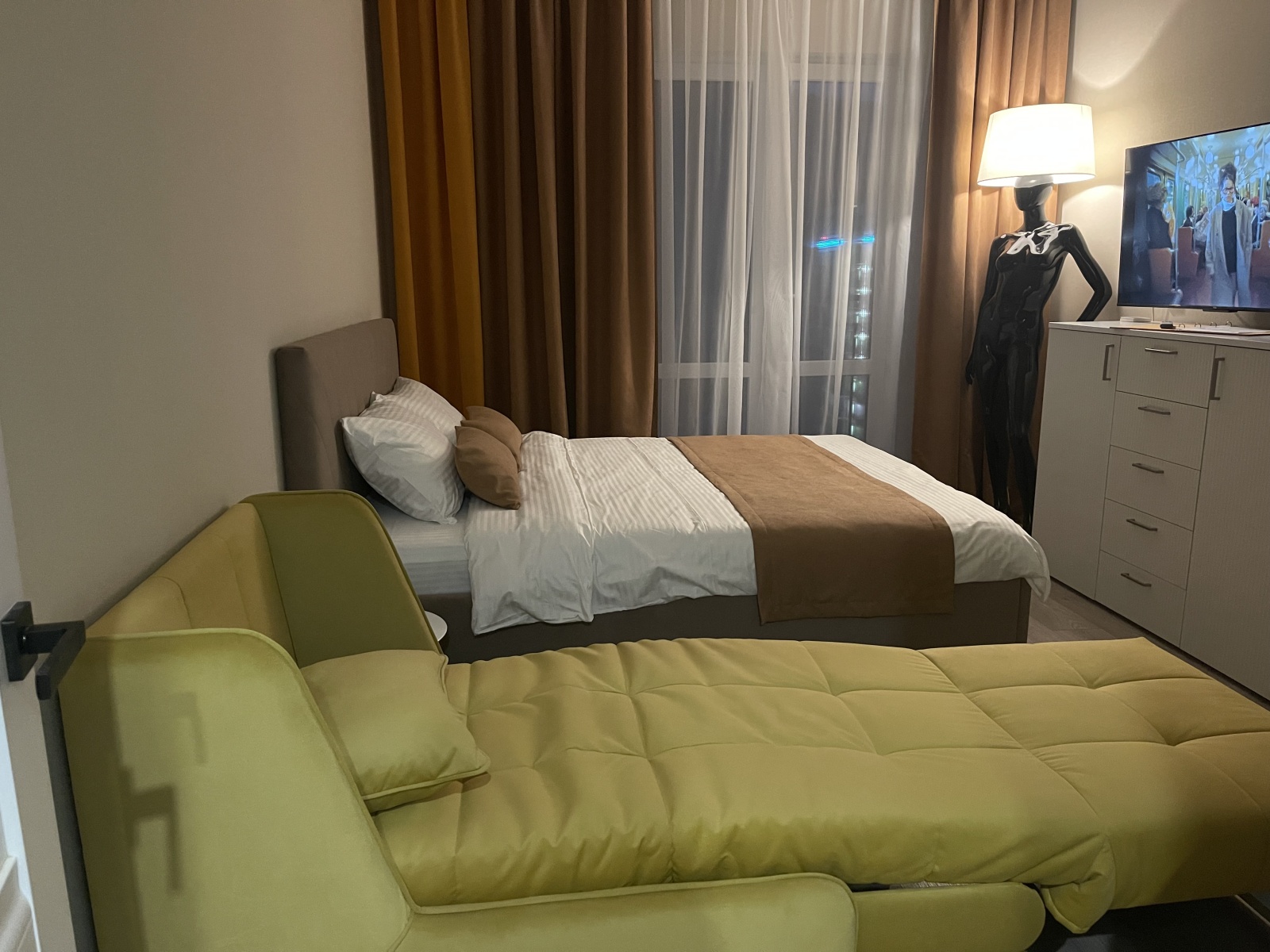 Апартаменты в Сочи у реки | 28 м² | До 3 гостей | Apart Fresh 