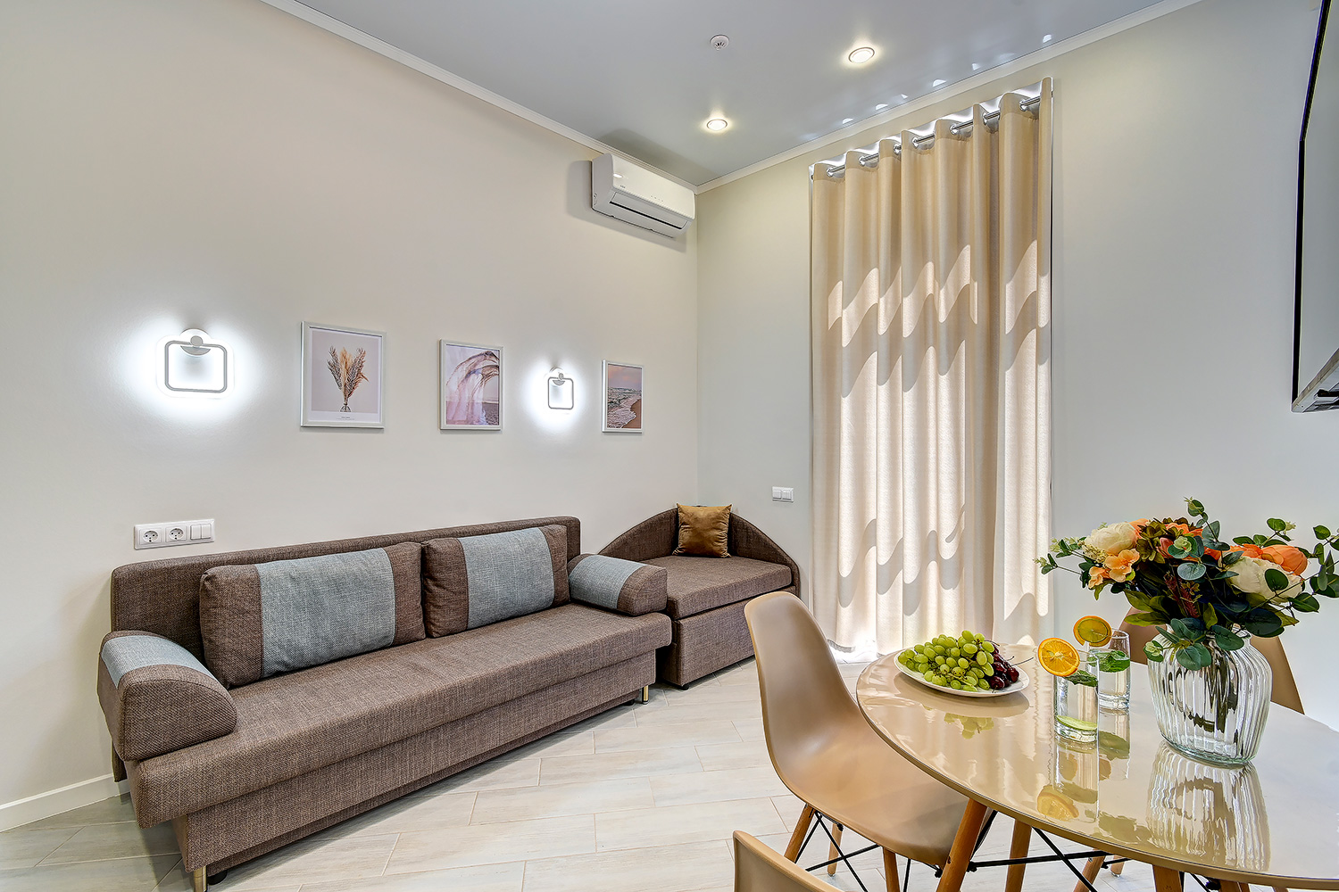 Пятиместные апартаменты со своим входом!