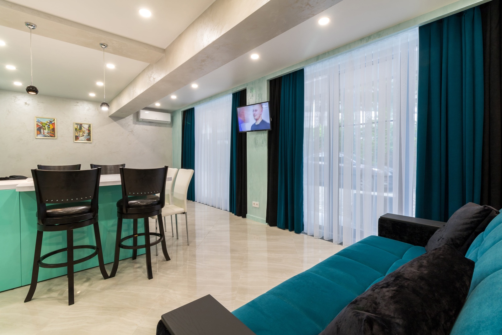 Апартаменты 4-местные полулюкс