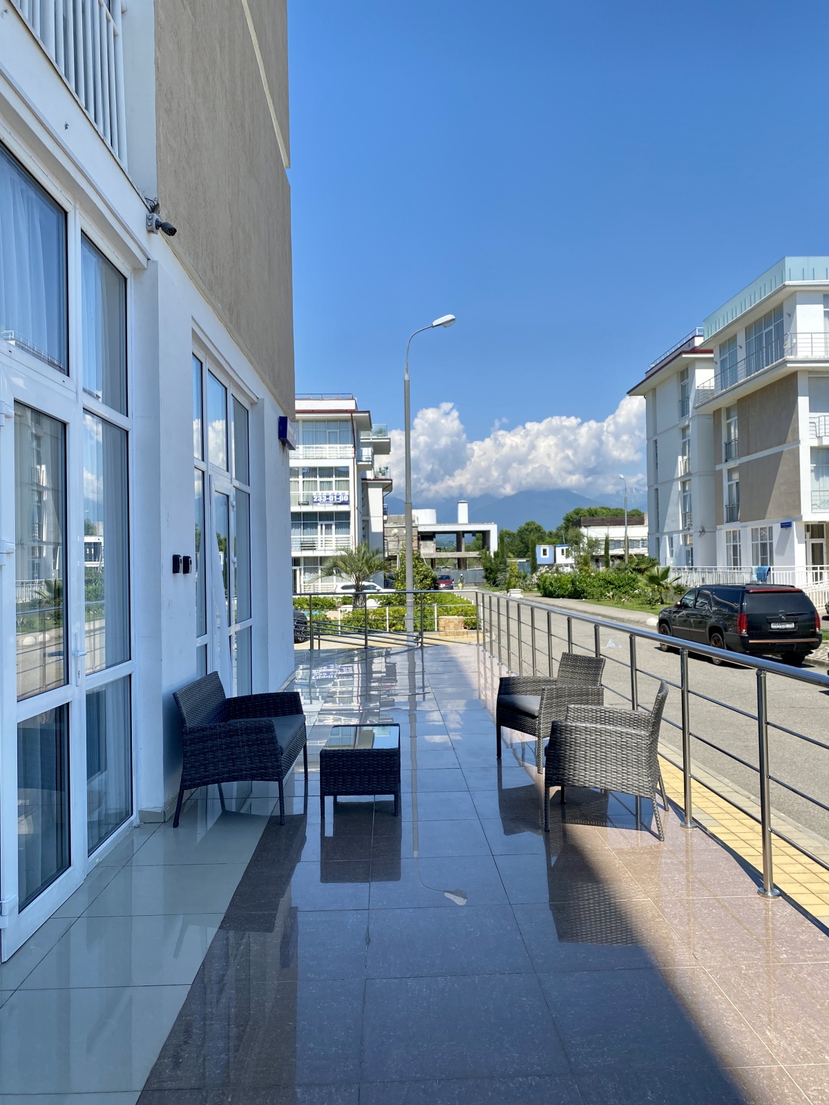 Студия с террасой на первой линии в Сириусе ЕКЛ 6201