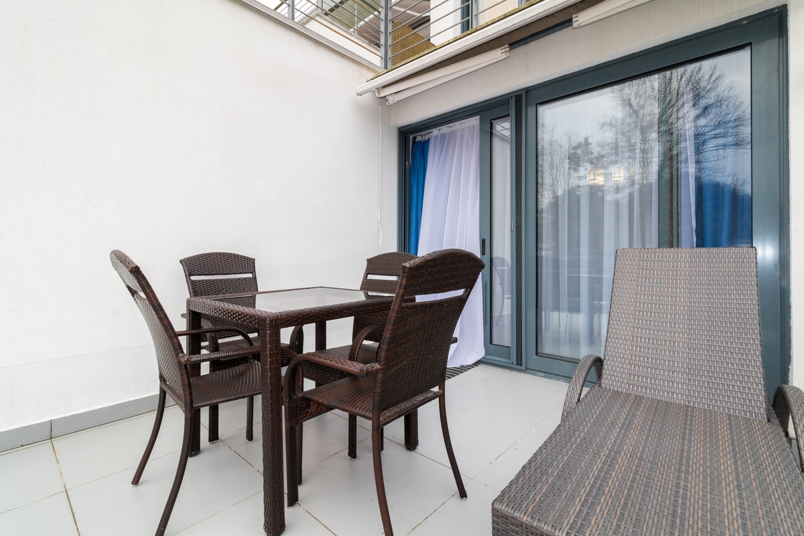 Апартаменты люкс 4-местные с террасой 