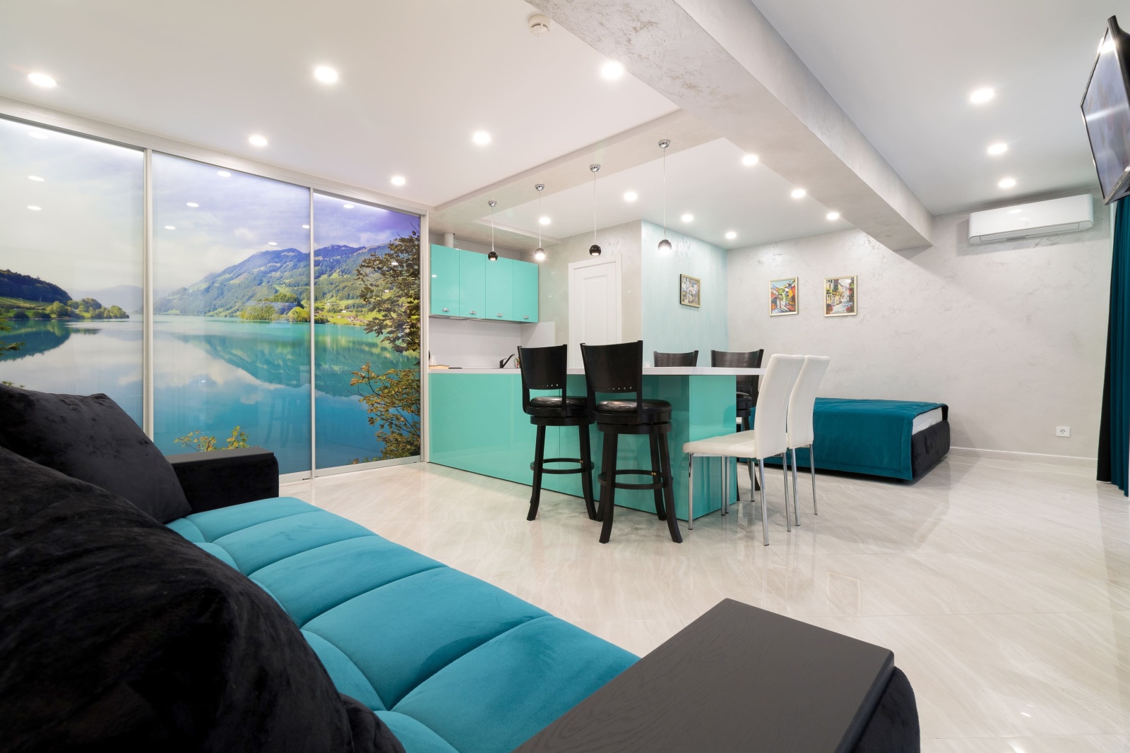 Апартаменты 4-местные полулюкс