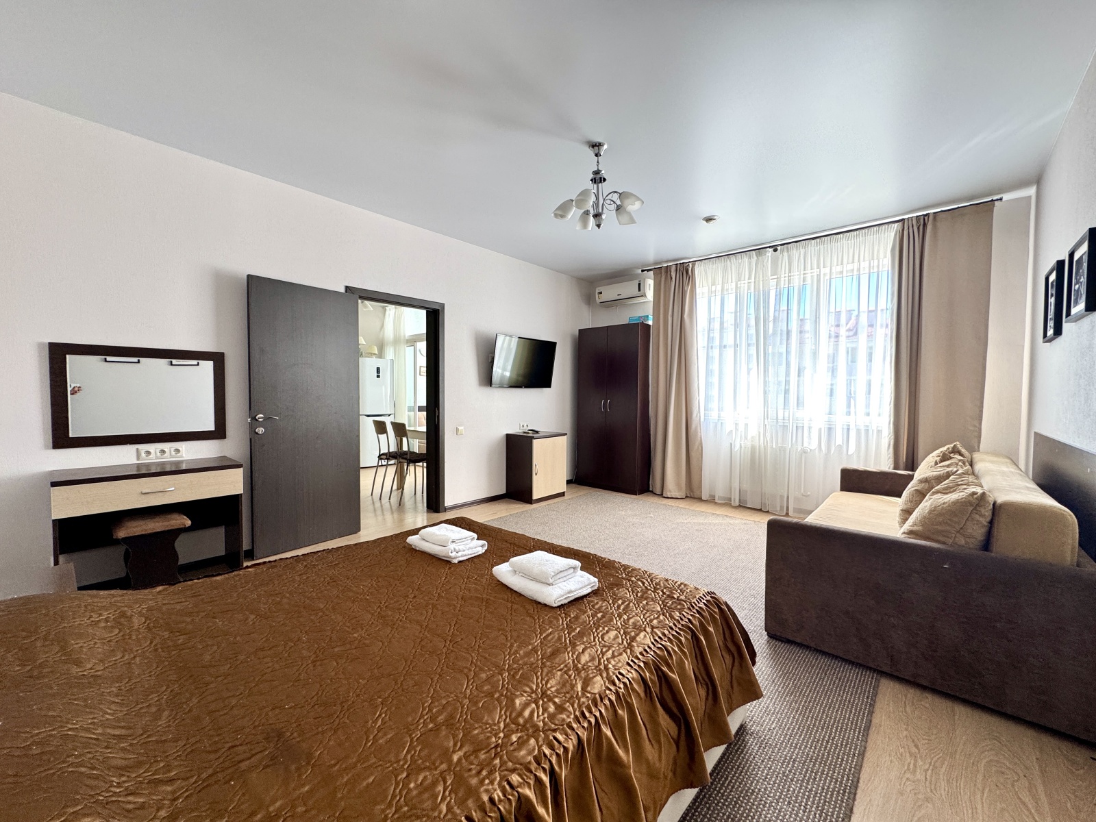 Евро двухкомнатный апартамент  в Сириусе АС 3-401