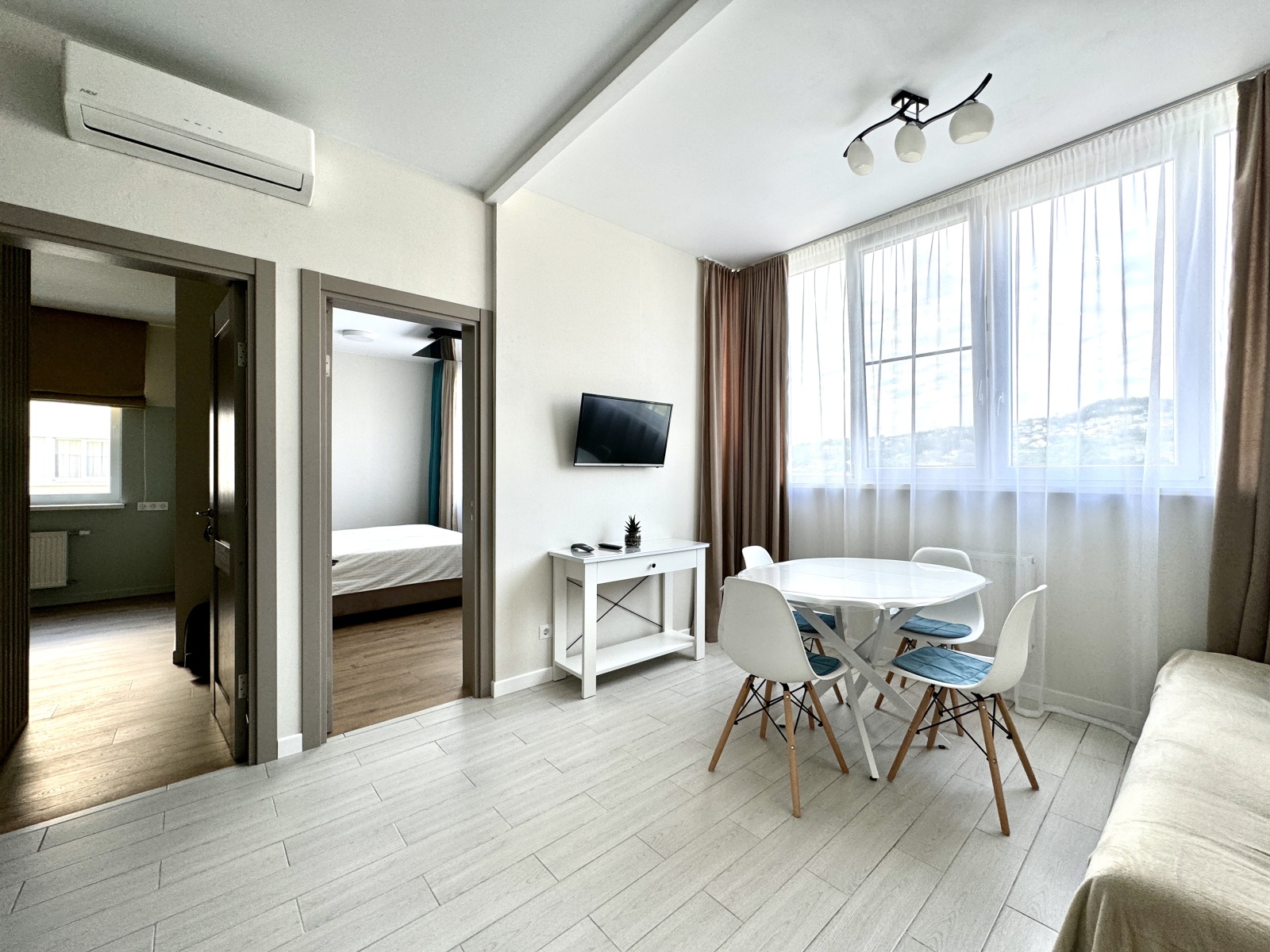 Евро трехкомнатный апартамент  в Сириусе АС 1-308