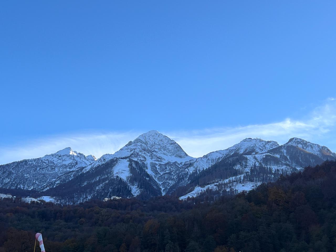 Апартаменты с видом на горы Красная поляна