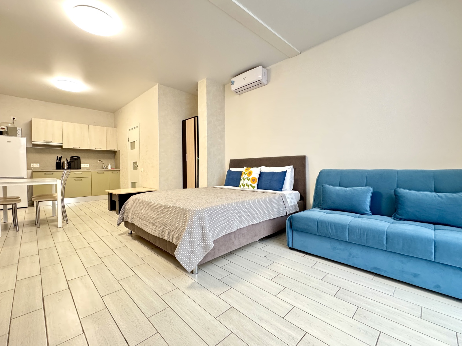 Студия с террасой на первой линии в Сириусе ЕКЛ 6201