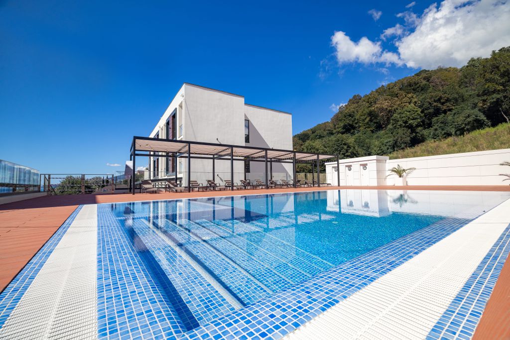 Студия с террасой и видом на море в ЖК Касабланка