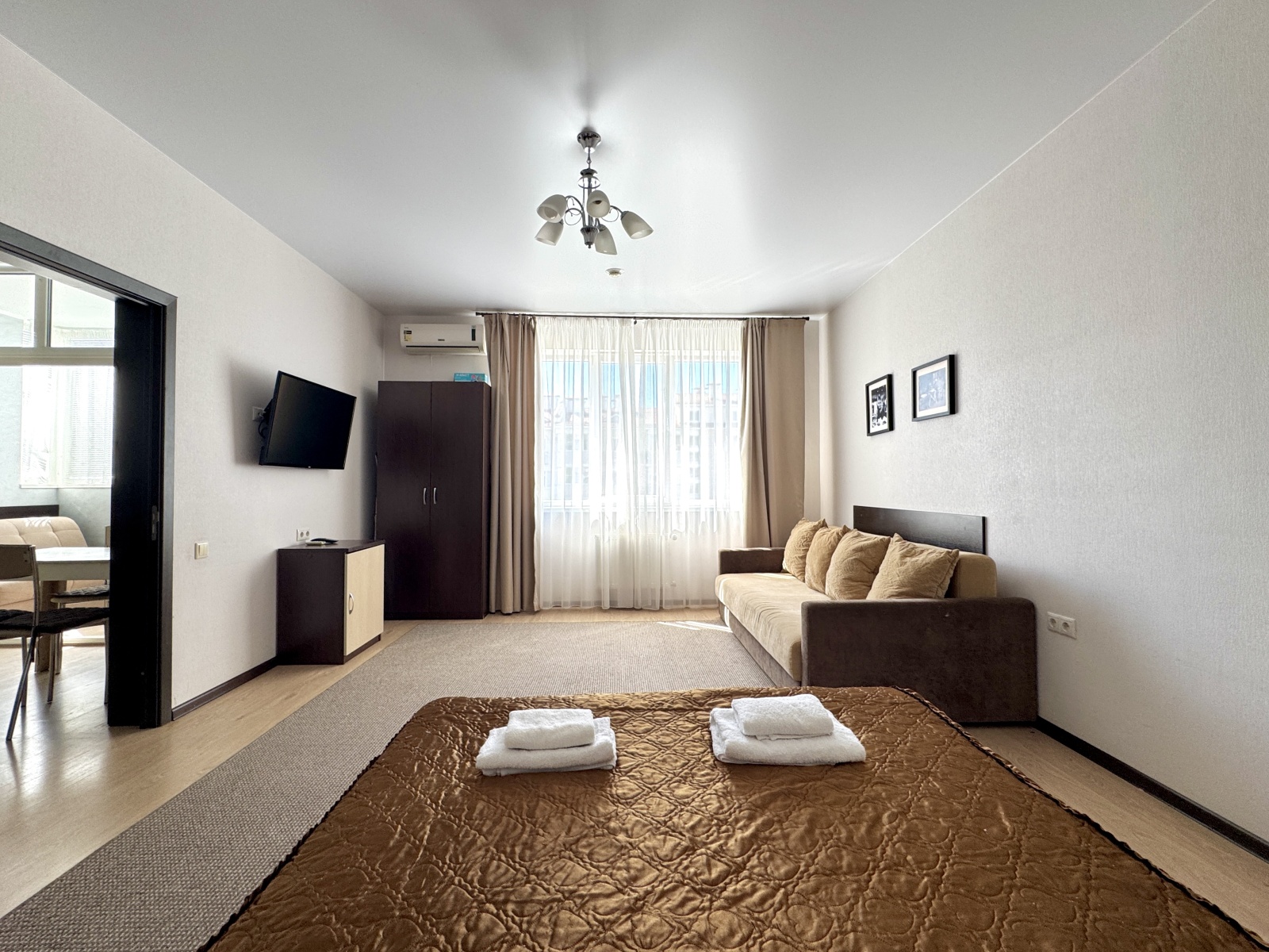 Евро двухкомнатный апартамент  в Сириусе АС 3-401