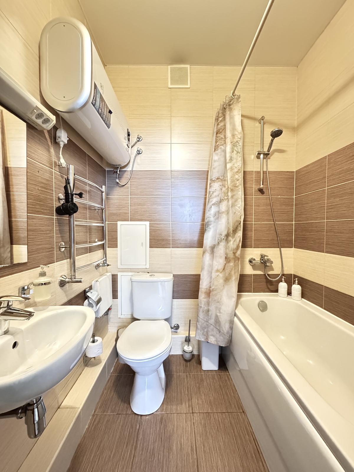 Евро двухкомнатный апартамент с балконом  в Сириусе АС 2-407