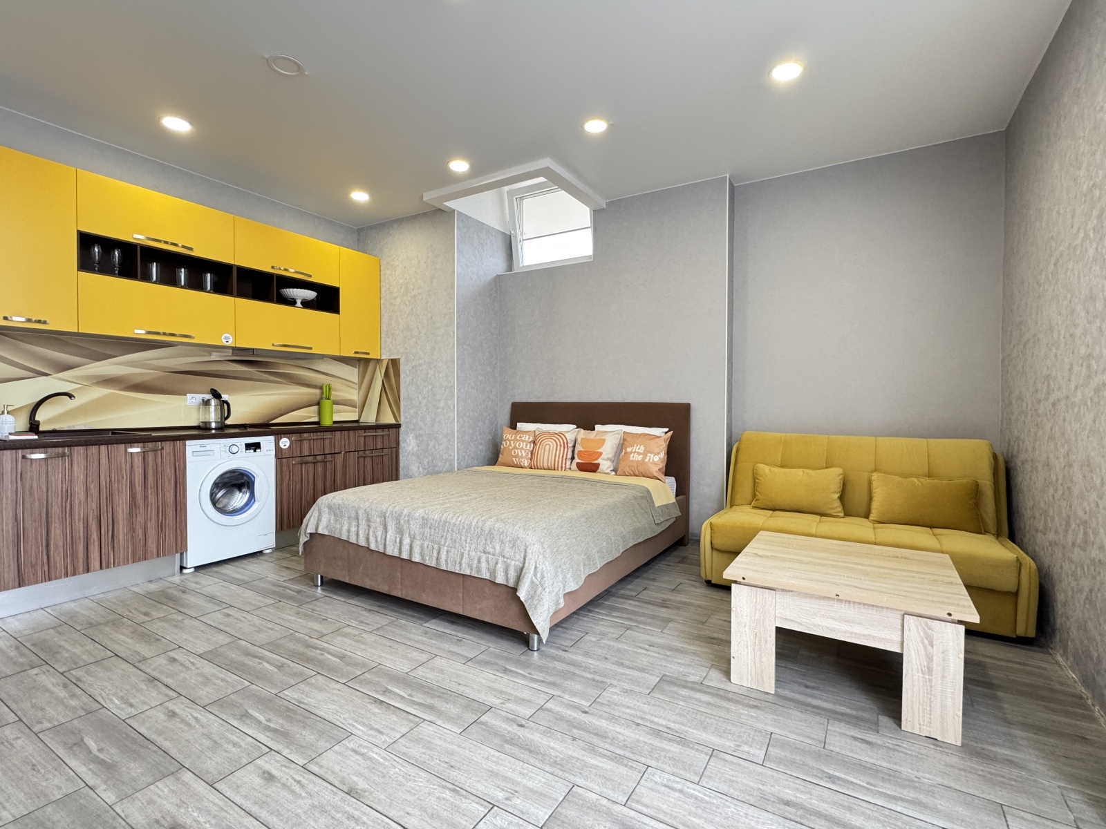 Студия с террасой на первой линии в Сириусе ЕКП 6202