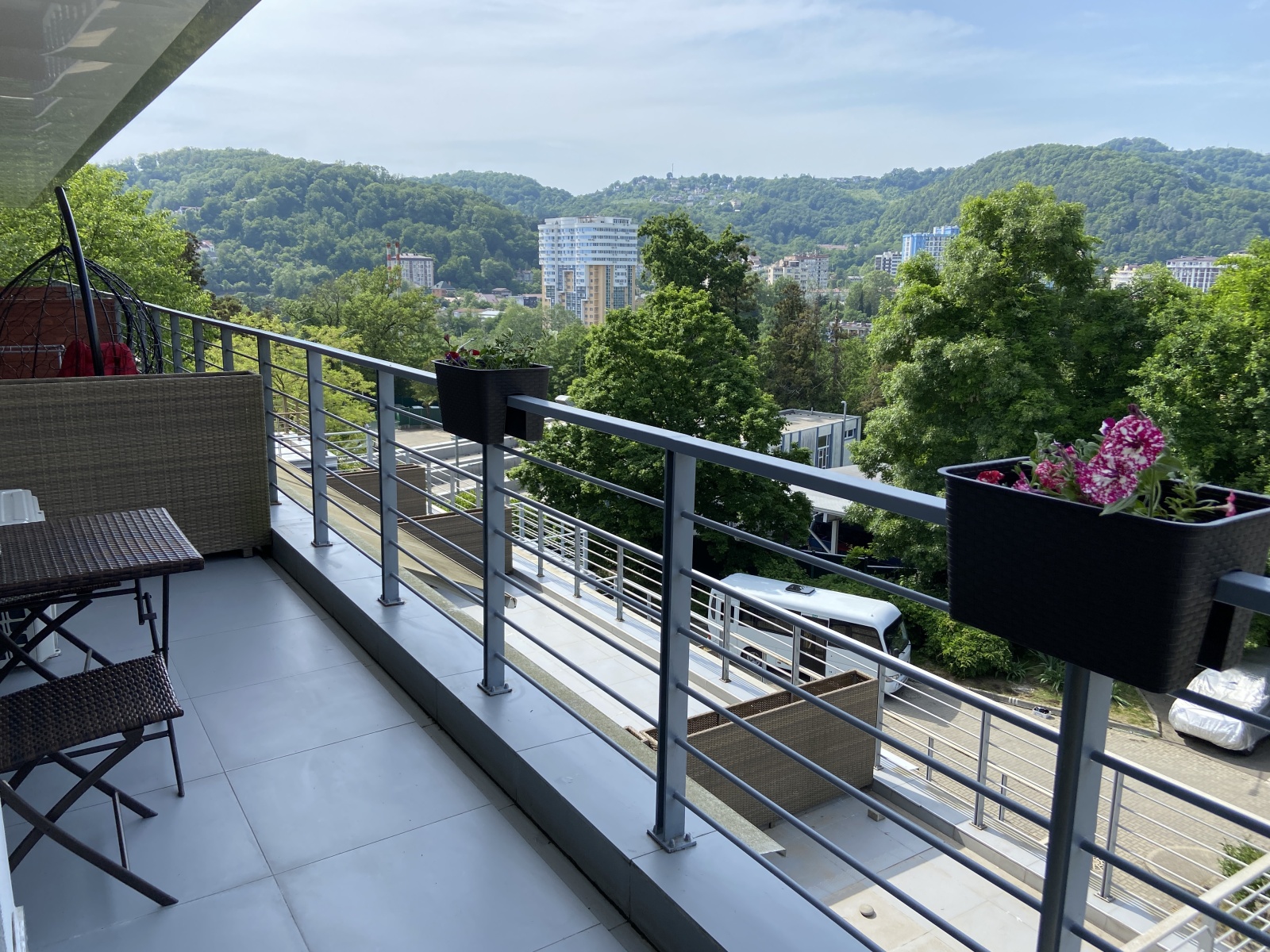 Апартаменты 3-местные с террасой 