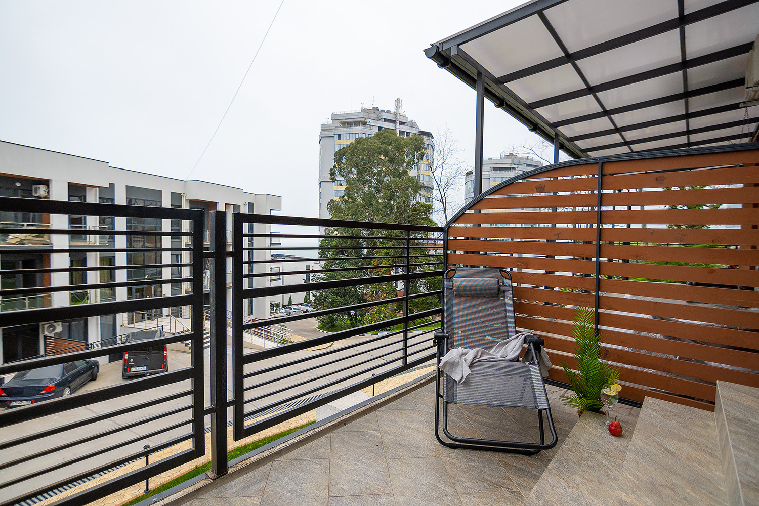 Студия с террасой и видом на море в ЖК Касабланка