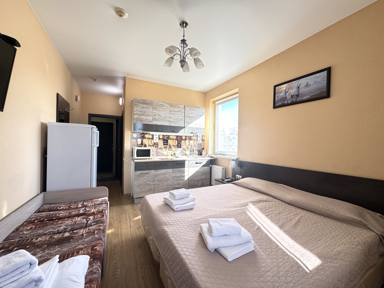 Студия с балконом в Сириусе АС 4-410