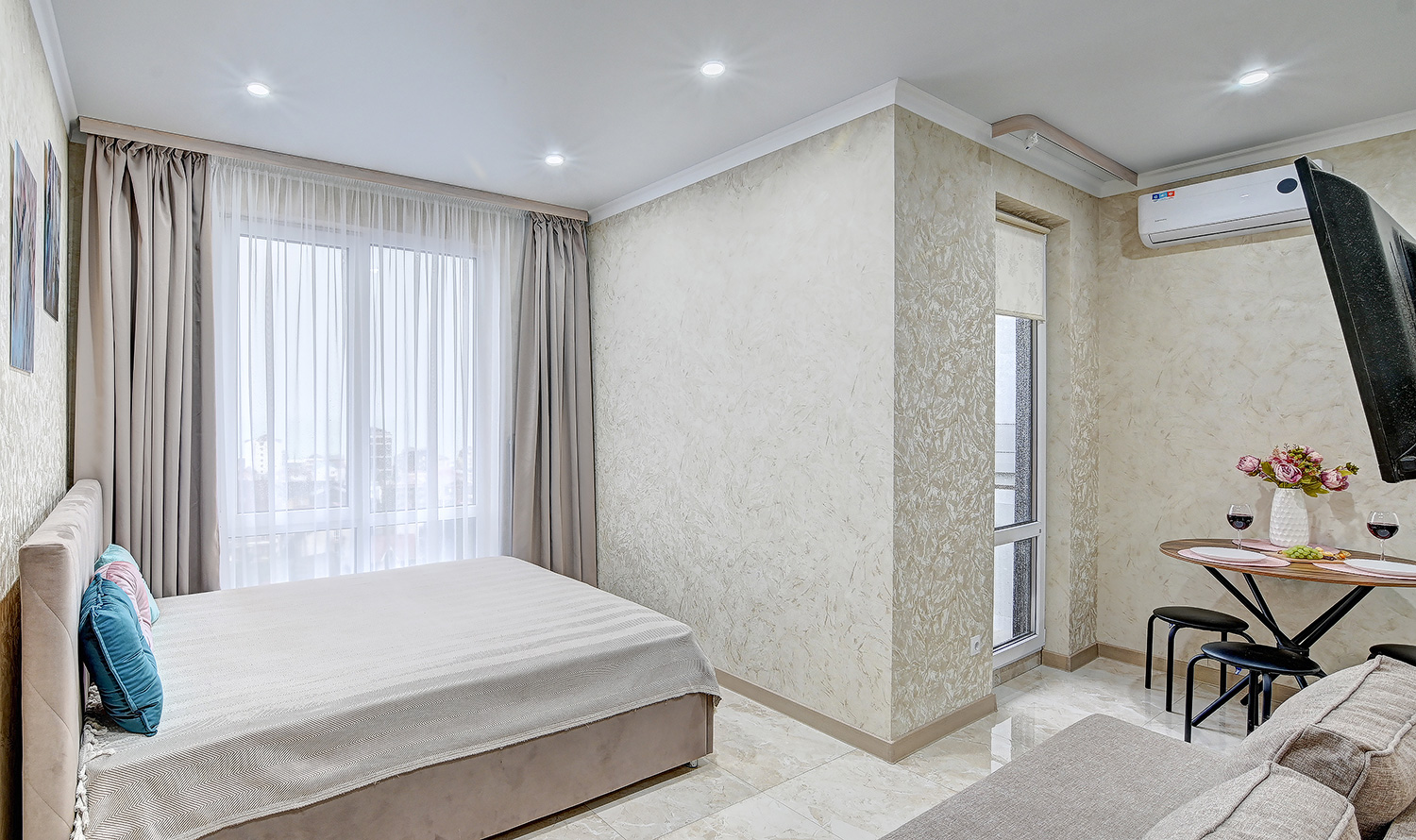 Студия с видом на море в живописном комплекcе ЖК «Касабланка»