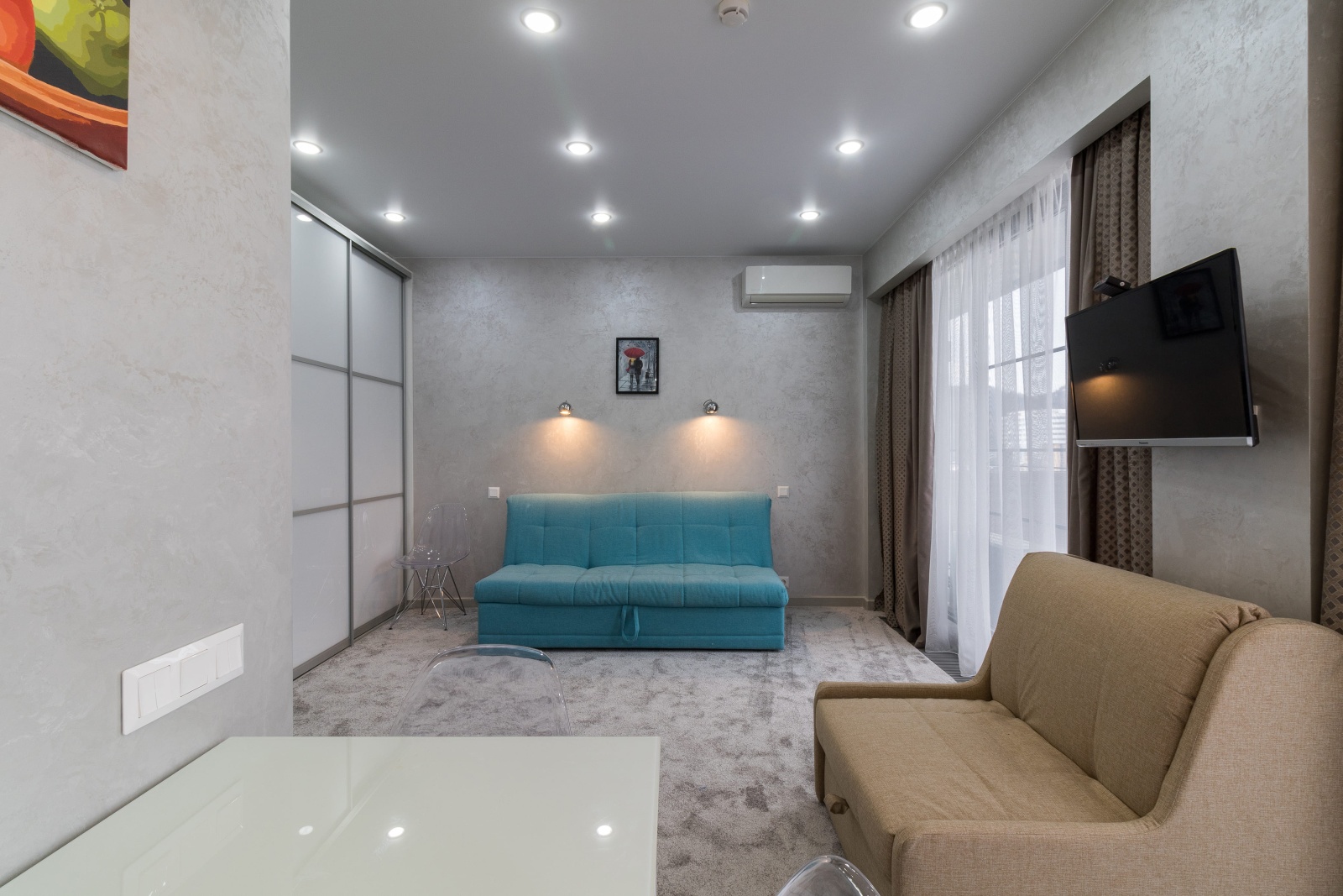 Апартаменты 3-местные с террасой 