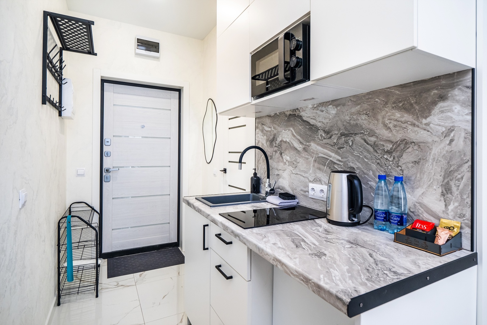 Уютная квартира-студия в современном ЖК "Кислород" 