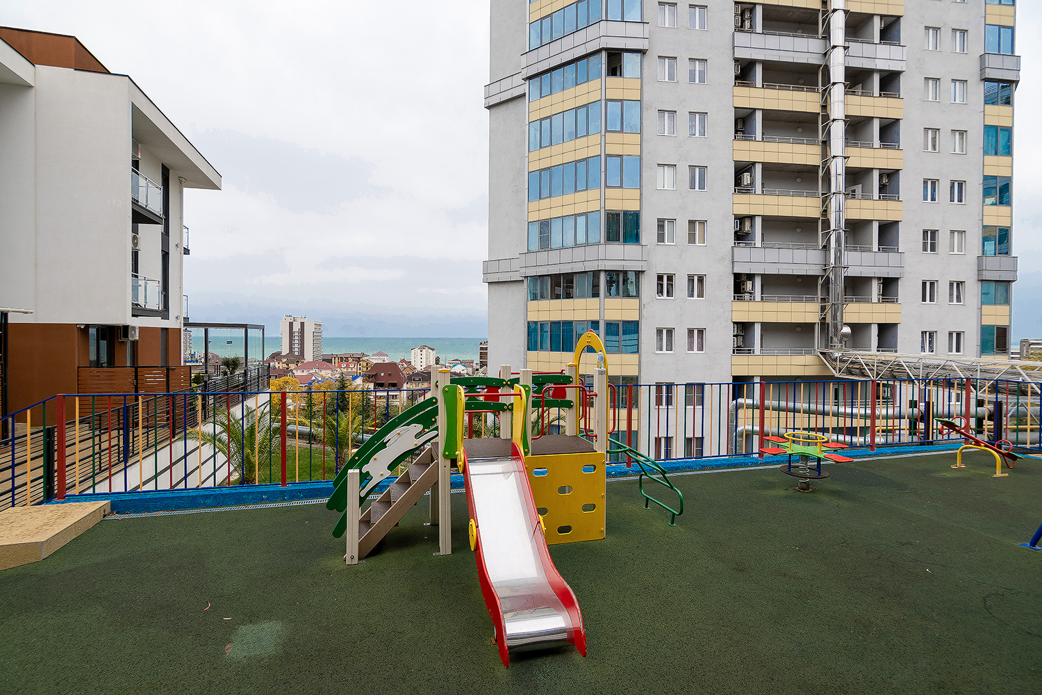 Студия с террасой и видом на море в ЖК Касабланка